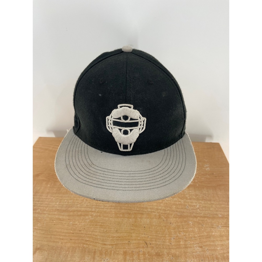 Baseballism Black Gray Baseball Cap Hat Mens Size 7 "Believe in Baseball"